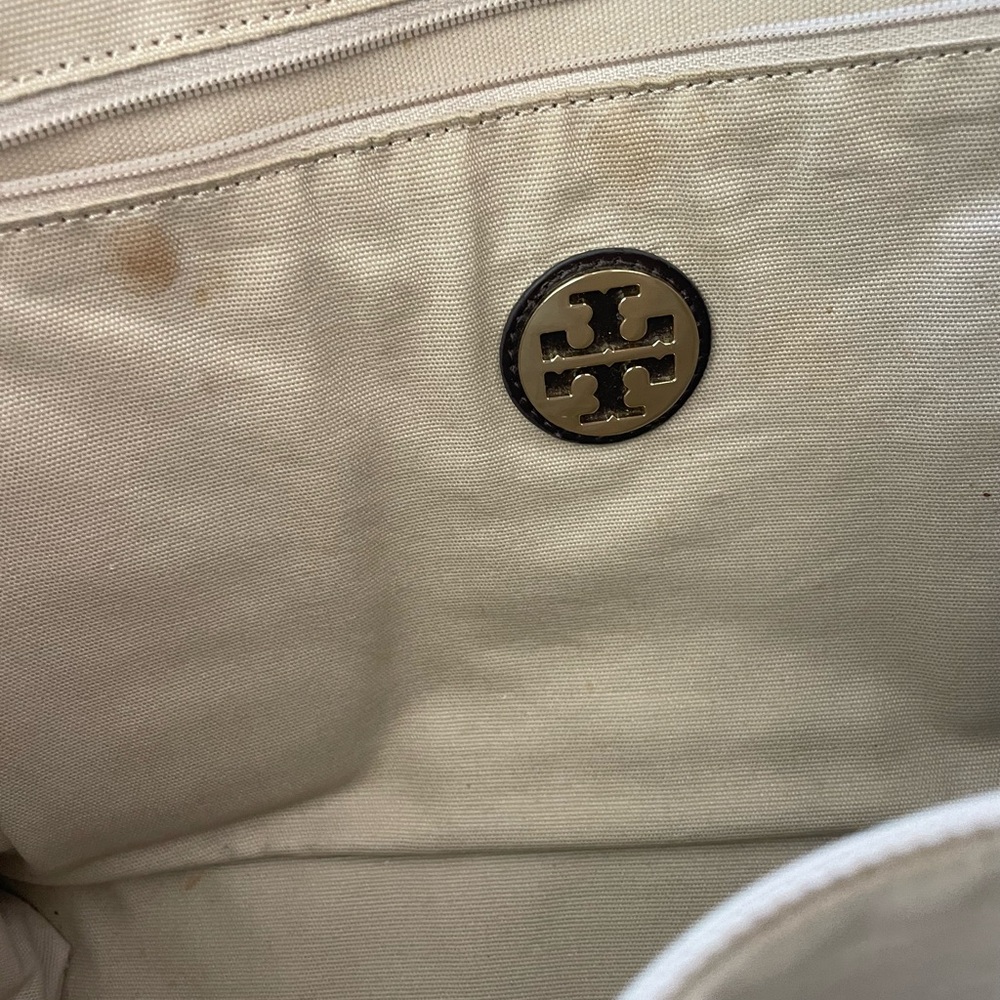 Tory Burch Glossy Black Tote - Picture 6 of 8